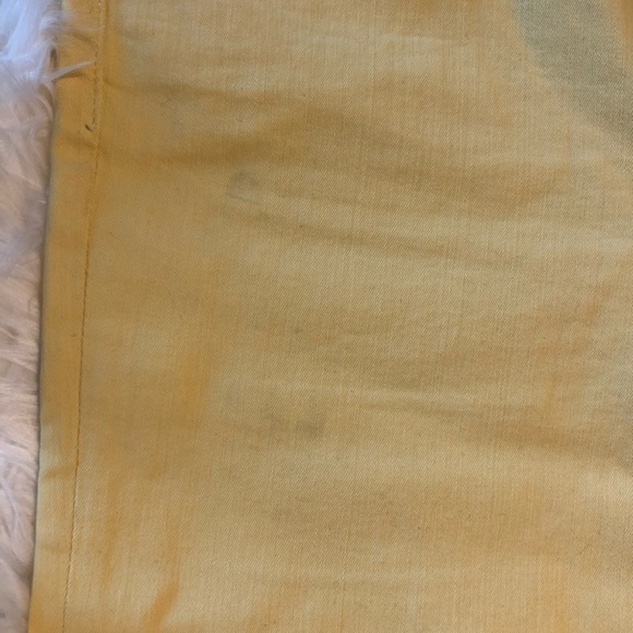 5[7ForAllMankind] Yellow stretchy skinny - Picture 6 of 8